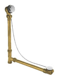 1-1/2x22 Brass Bath Waste and Overflow Drain L81891
