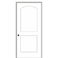 Paneled Solid Manufactured Wood Primed Molded Interior Standard Door K9398