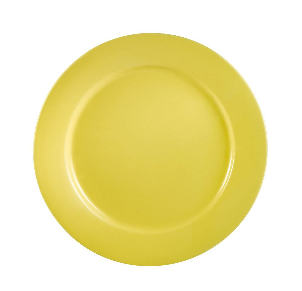 Yellow 7-1/4-Inch Stoneware Plate, Box of 36 Y43348