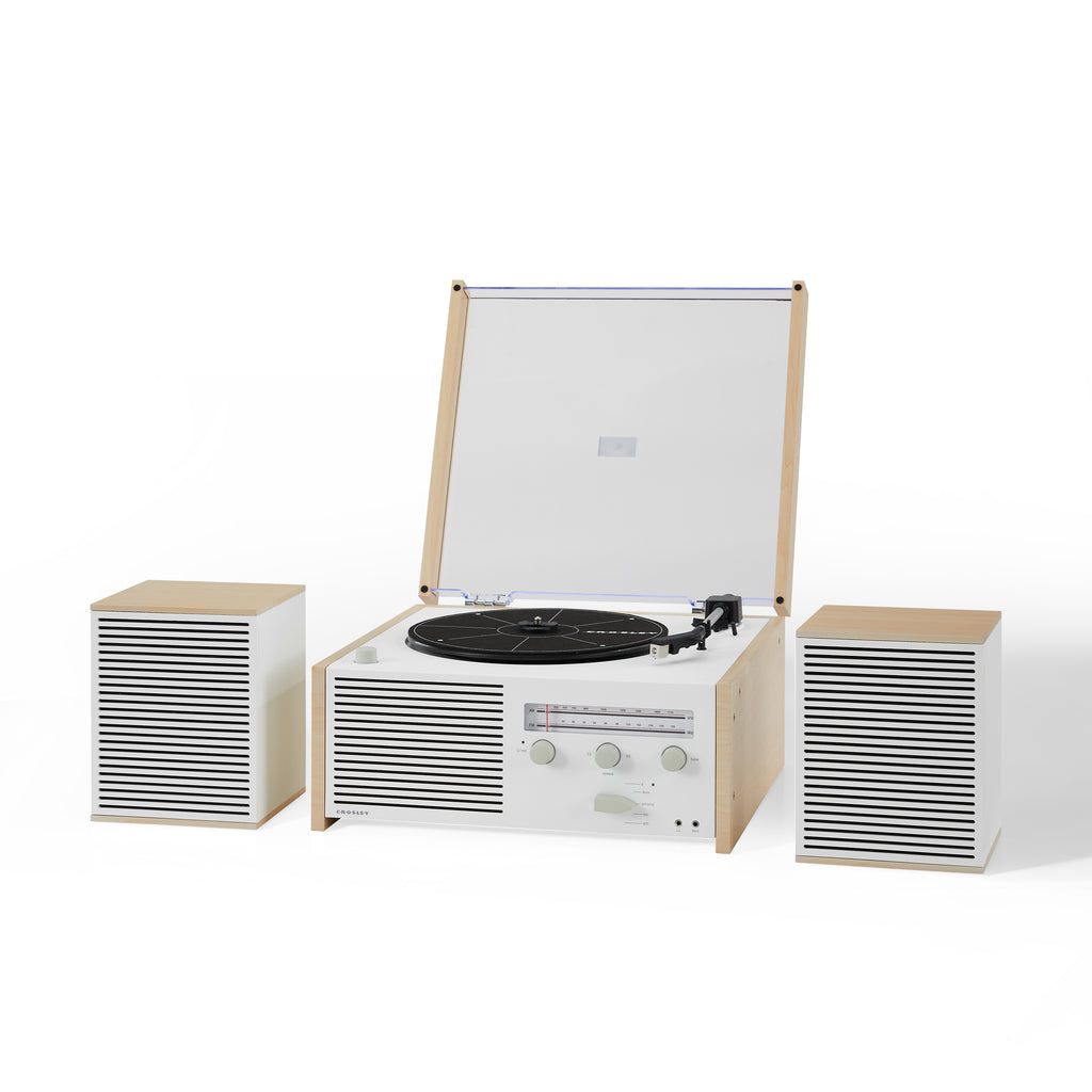 Vinyl Record Player with Speakers and Bluetooth Turntable N740