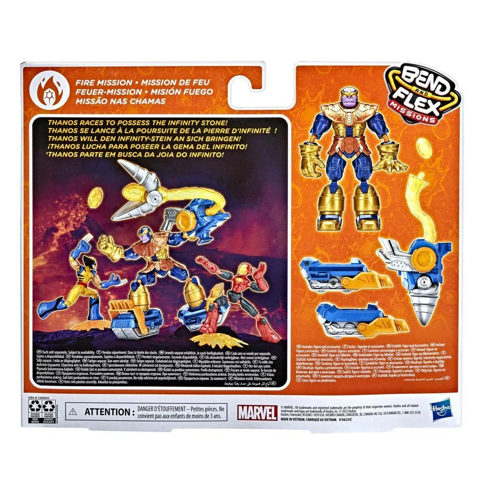 6-Inch-Scale Bendable Thanos Figure V398917
