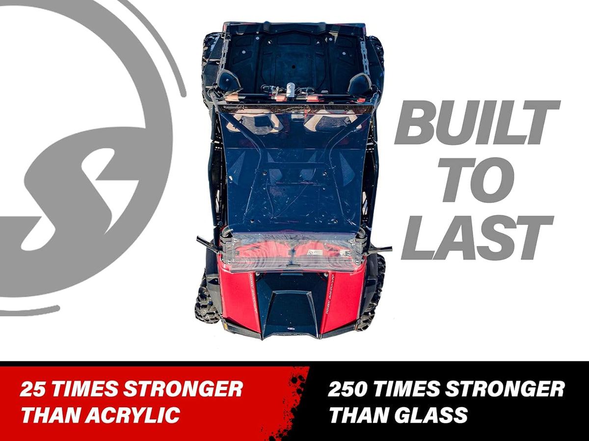 Dark Tinted 1/4" Polycarbonate UTV Roof C142756