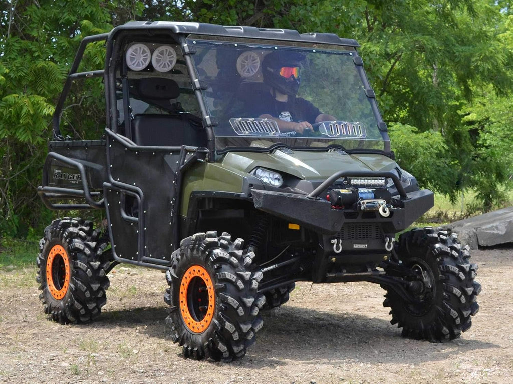 Vented Full Windshield for Polaris Ranger Full-Size 570 / Crew, 1/4 Thick Polycarbonate A513259