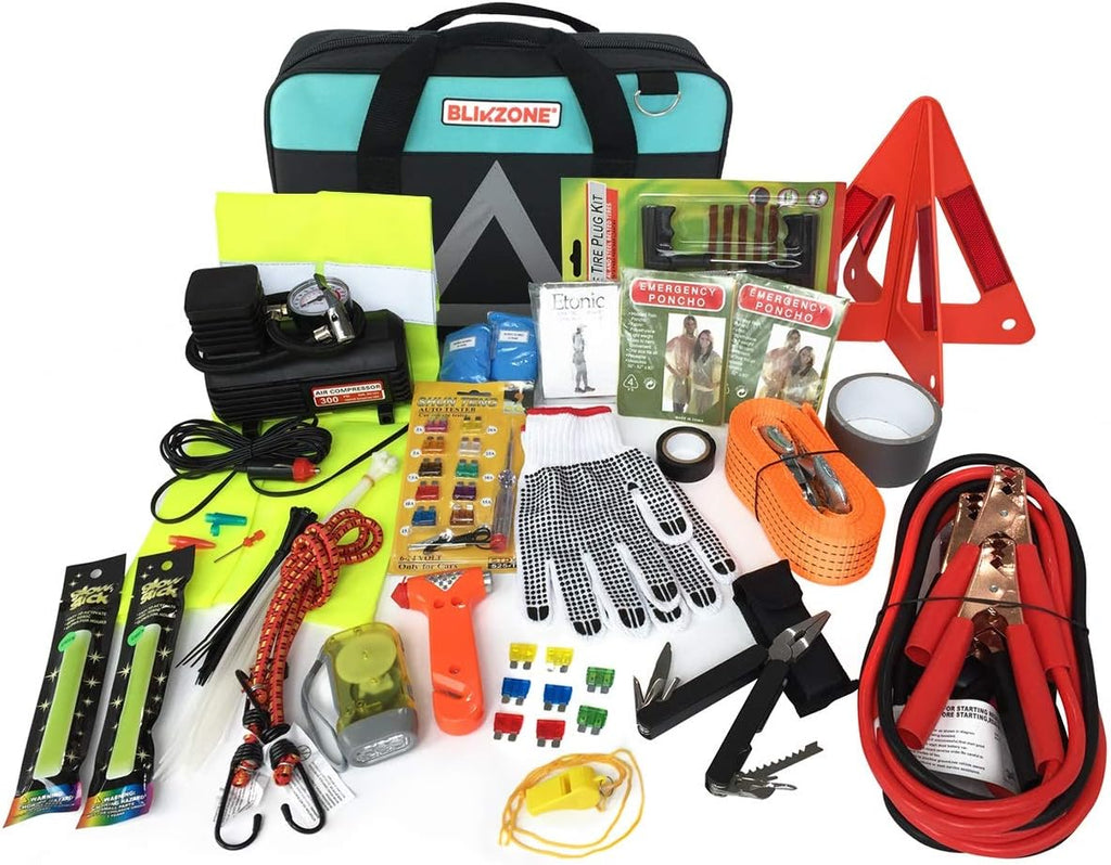 Camo 81 Pc Auto Emergency Car Kit D968