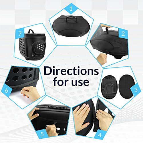 23-Inch Large Hard Cover Pet Carrier W1203