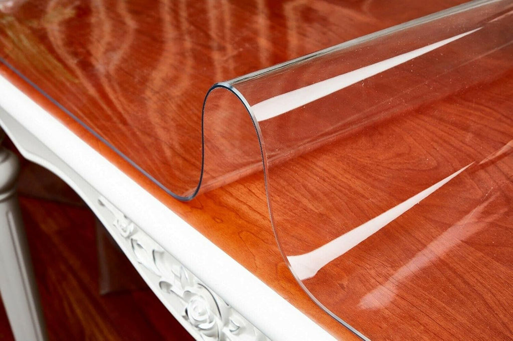 Clear 1.5mm Thick PVC Table Protector (24x36) Pack of 2 M640880