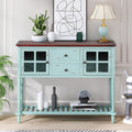 Gray Wood Buffet Cabinet with Storage C587476