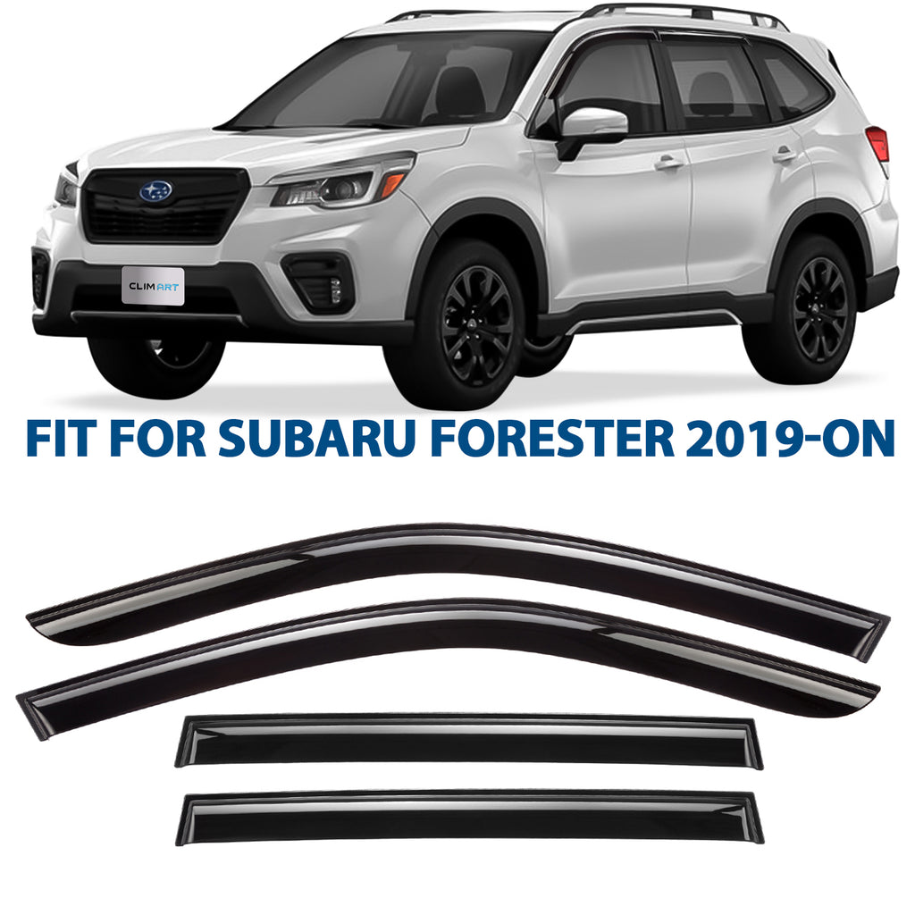 4 pcs Dark Smoke Window Deflectors A392200