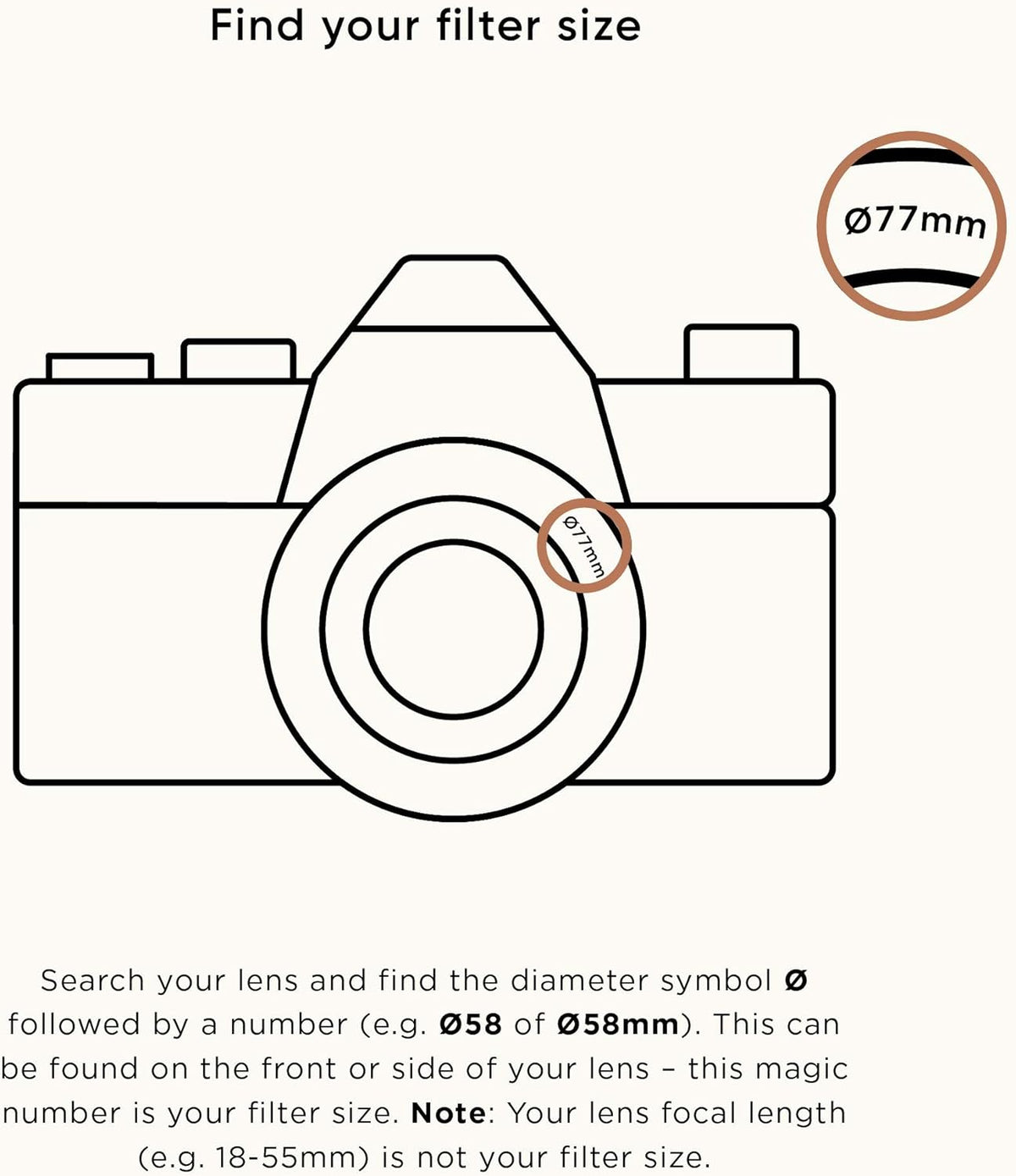 67mm ND2 ND4 ND8 ND64 ND1000 Lens Filter Kit H58693