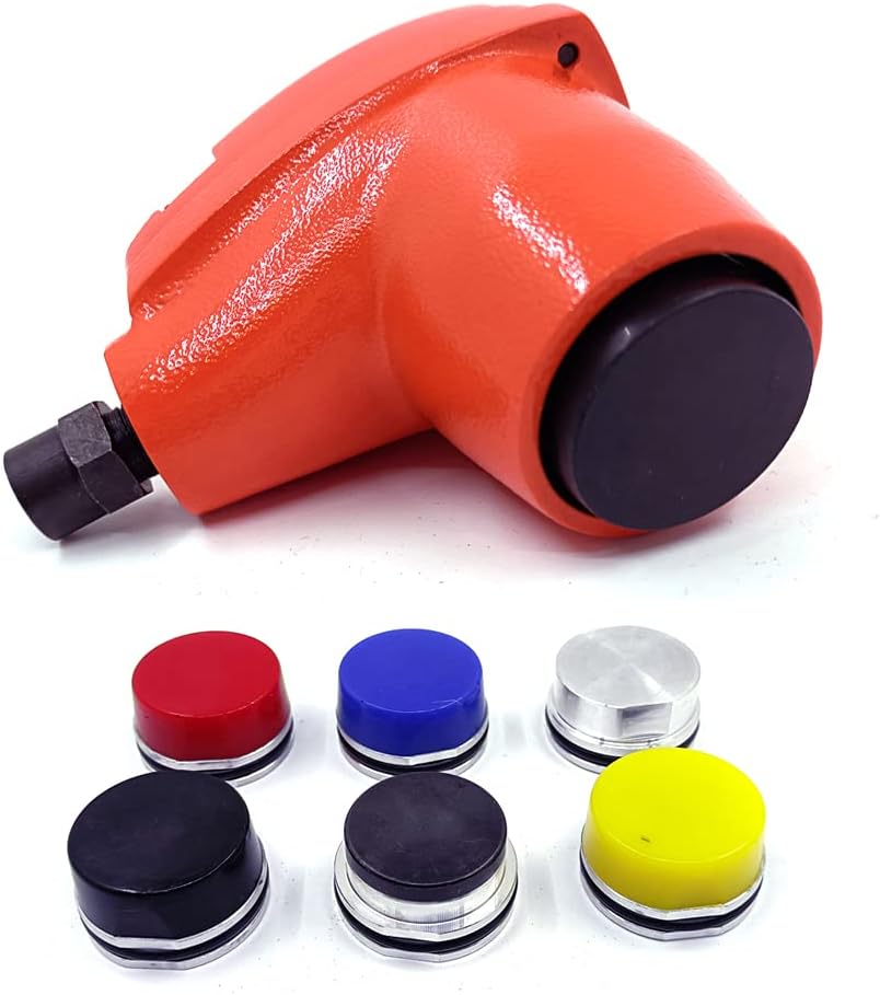 Pneumatic Palm Hammer Kit with Interchangeable Hammer Tips Heads V322