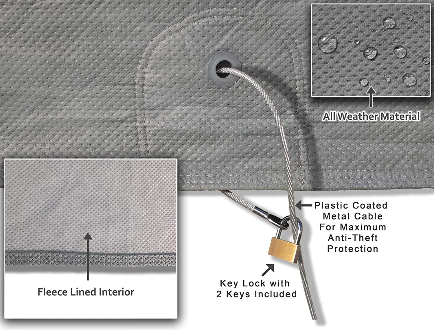 SUV Car Cover with Fleece Lining S14806