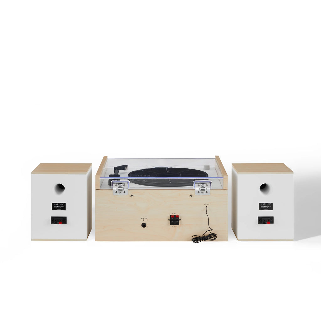 Vinyl Record Player with Speakers and Bluetooth Turntable N740