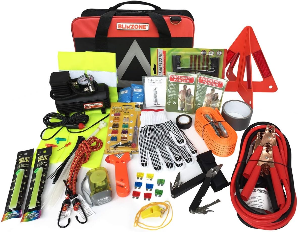 Camo 81 Pc Auto Emergency Car Kit D968