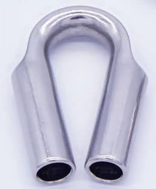 25mm (1") 316 Stainless Steel Wire Rope Tube Thimble J2055