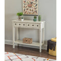 Cream Wood Console Table O99457