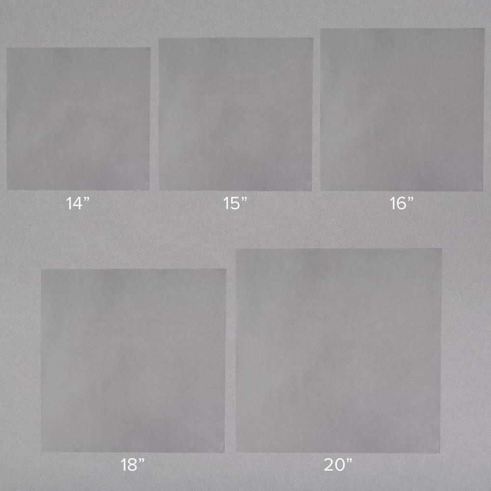 Bopp Poly Sheets - 18 x 18, 1 Mil - 1000 / Case B8577
