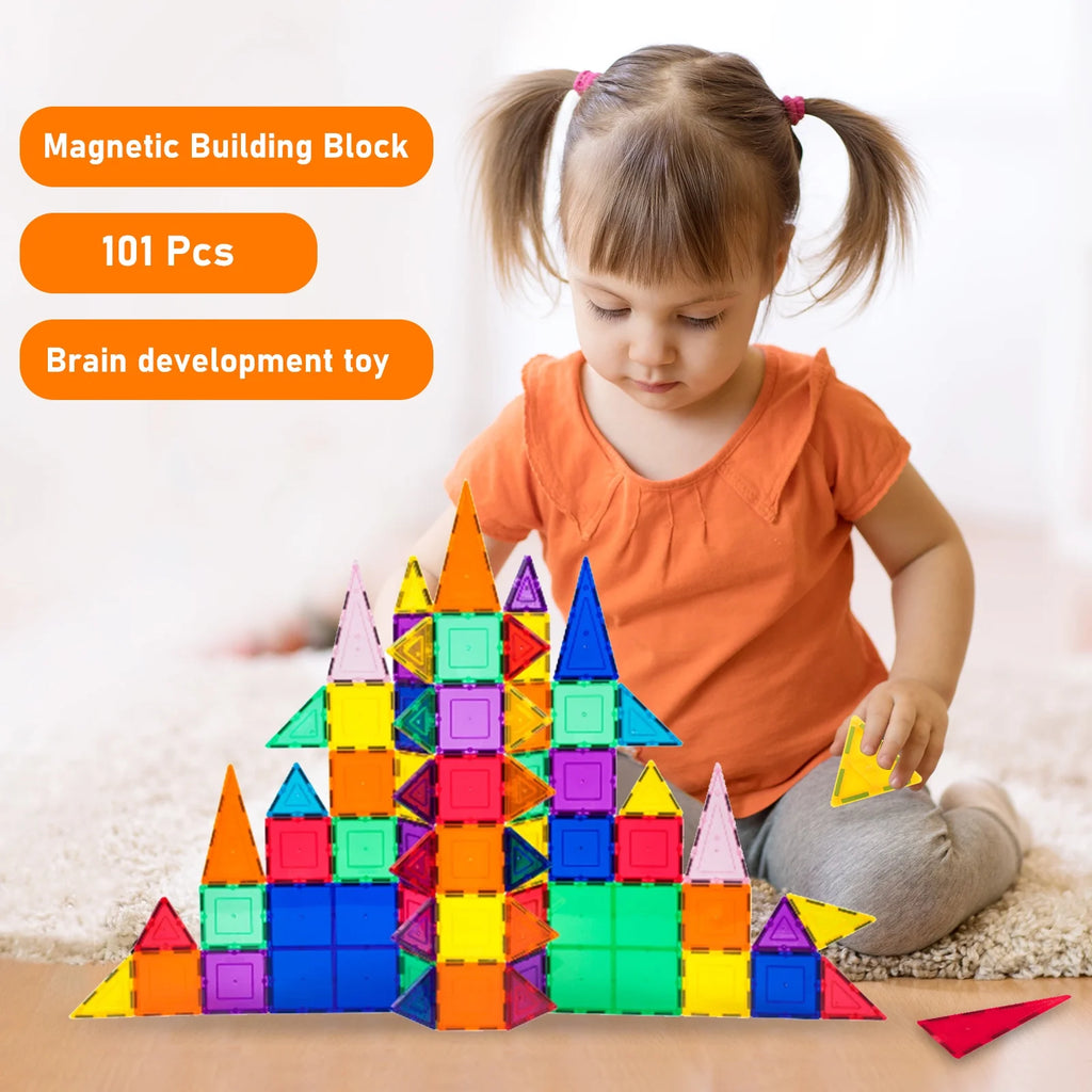 101 PCS Magnetic Building Blocks Set E20224
