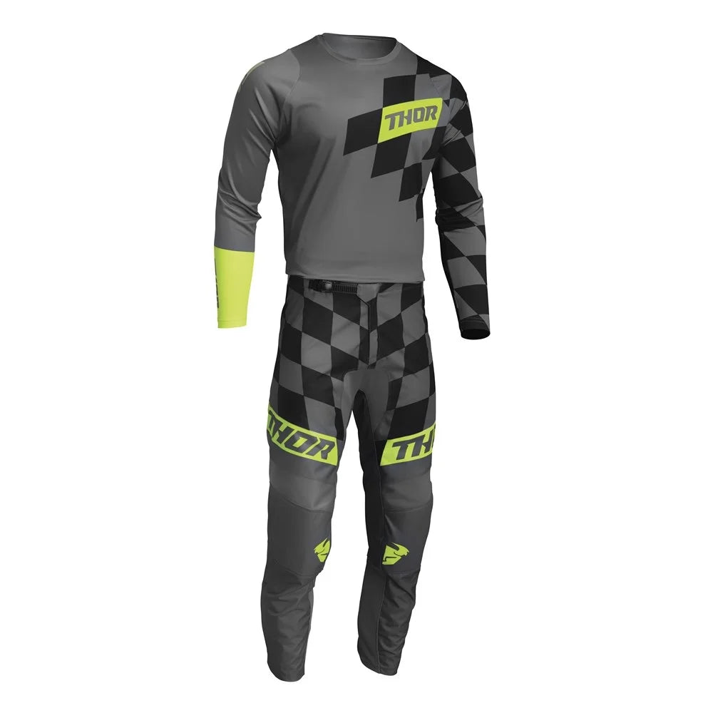 Grey Acid Youth Jersey and Pant Combo F650221