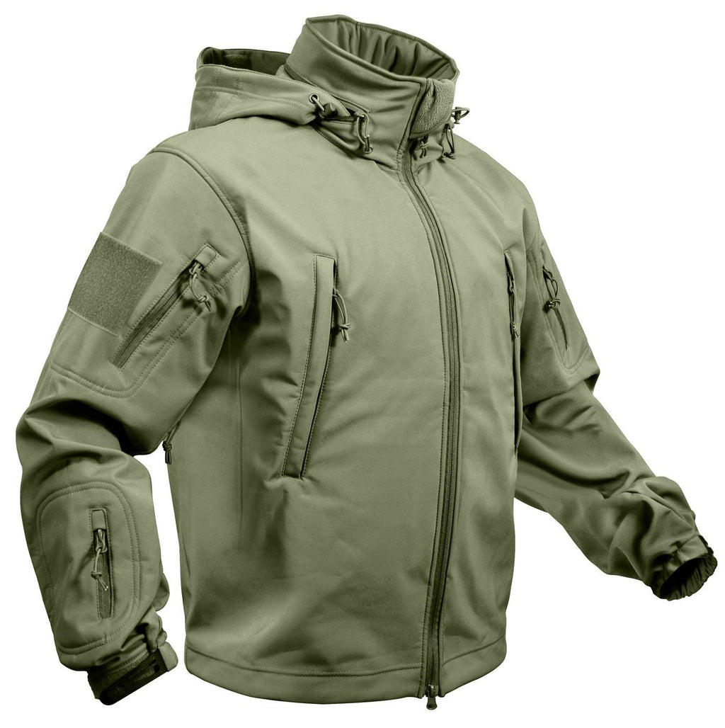 Tactical Soft Shell Camo Jacket O548