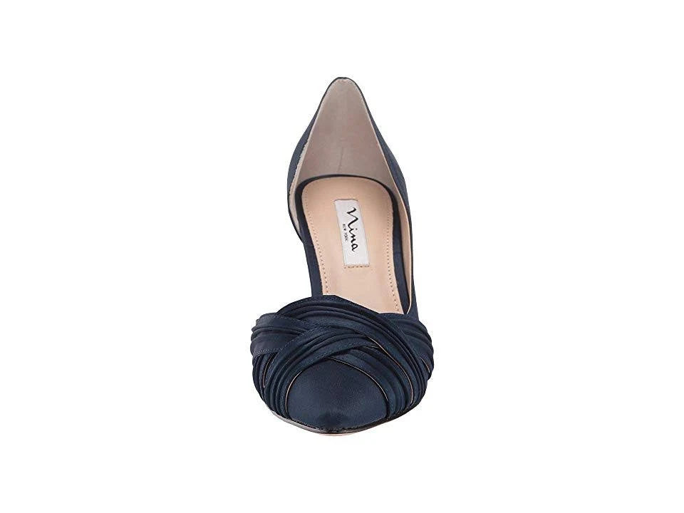 Navy Evening Pumps X51042