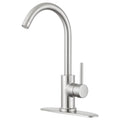 Satin Nickle RV Kitchen Faucet D466586