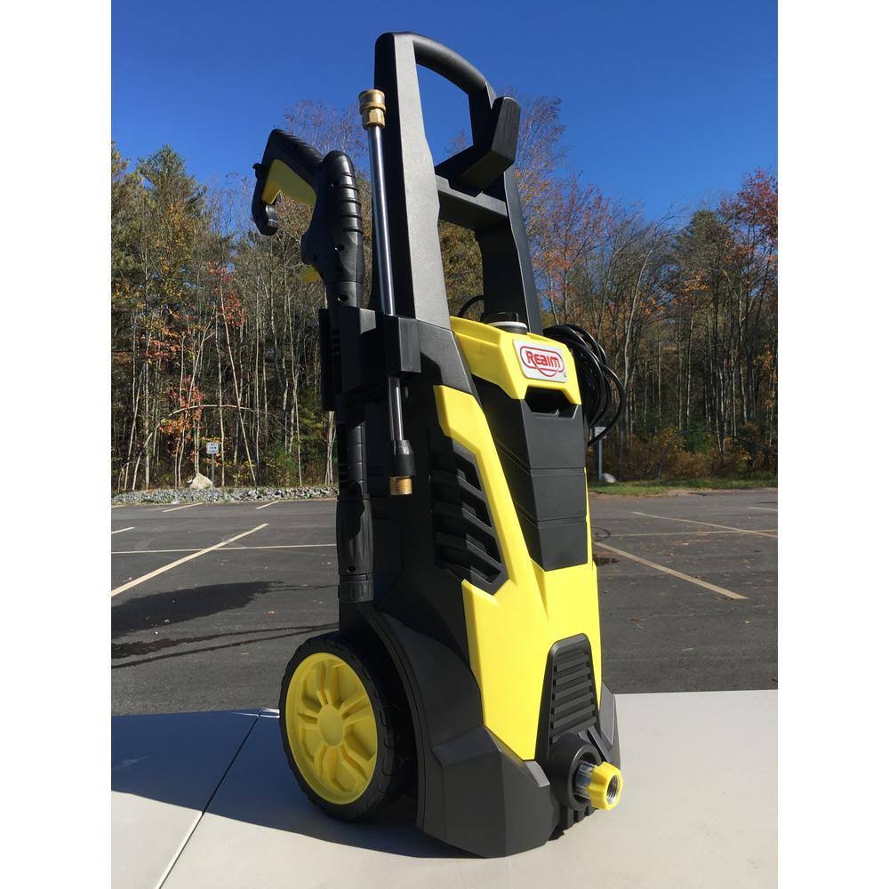 Yellow Black Electric Pressure Washer 2300 psi 1.75 GPM 14.5 Amp N2359