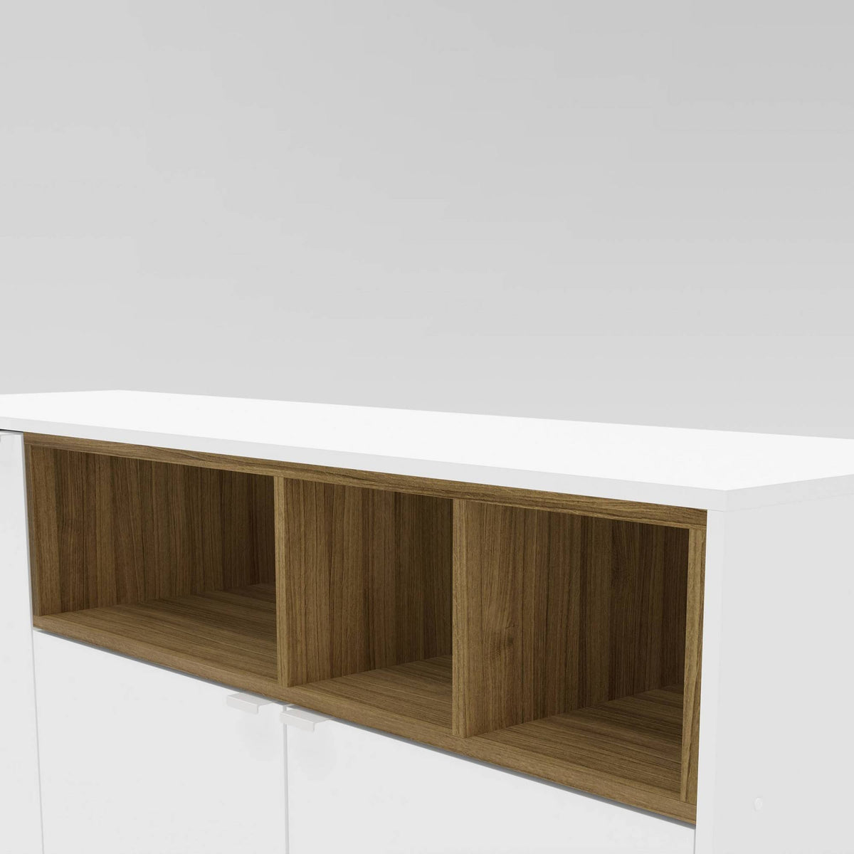 White Walnut TV Stand G200870