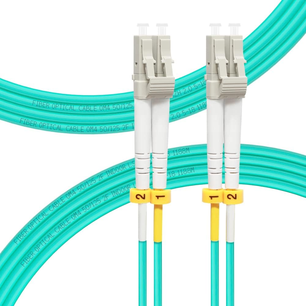 Fiber Patch Cable LC to LC OS2 Single Mode Duplex 9/125um LSZH 125Meter E2564