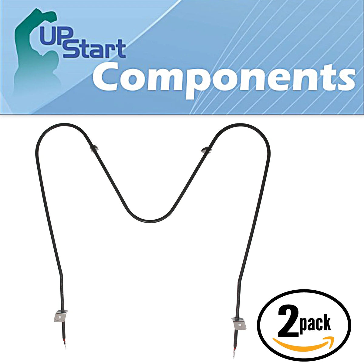 2-Pack Replacement Bake Element for Kenmore / Sears Oven Heating Element U54167