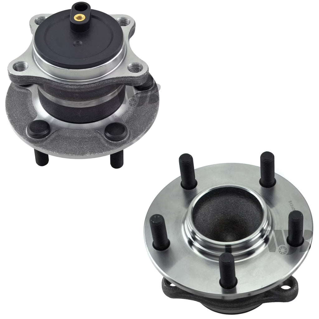 2x Rear Wheel Hub Bearings Assembly for 2009-2013 Mazda 6 Sedan 4-Door 2.5L 3.7L C444891