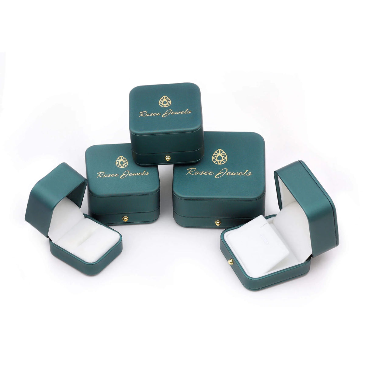 14K Yellow Gold Green Sapphire Half Eternity Ring E97676