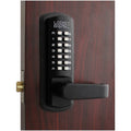 Jet Black Marine Grade Mechanical Keyless Lever Lock A857