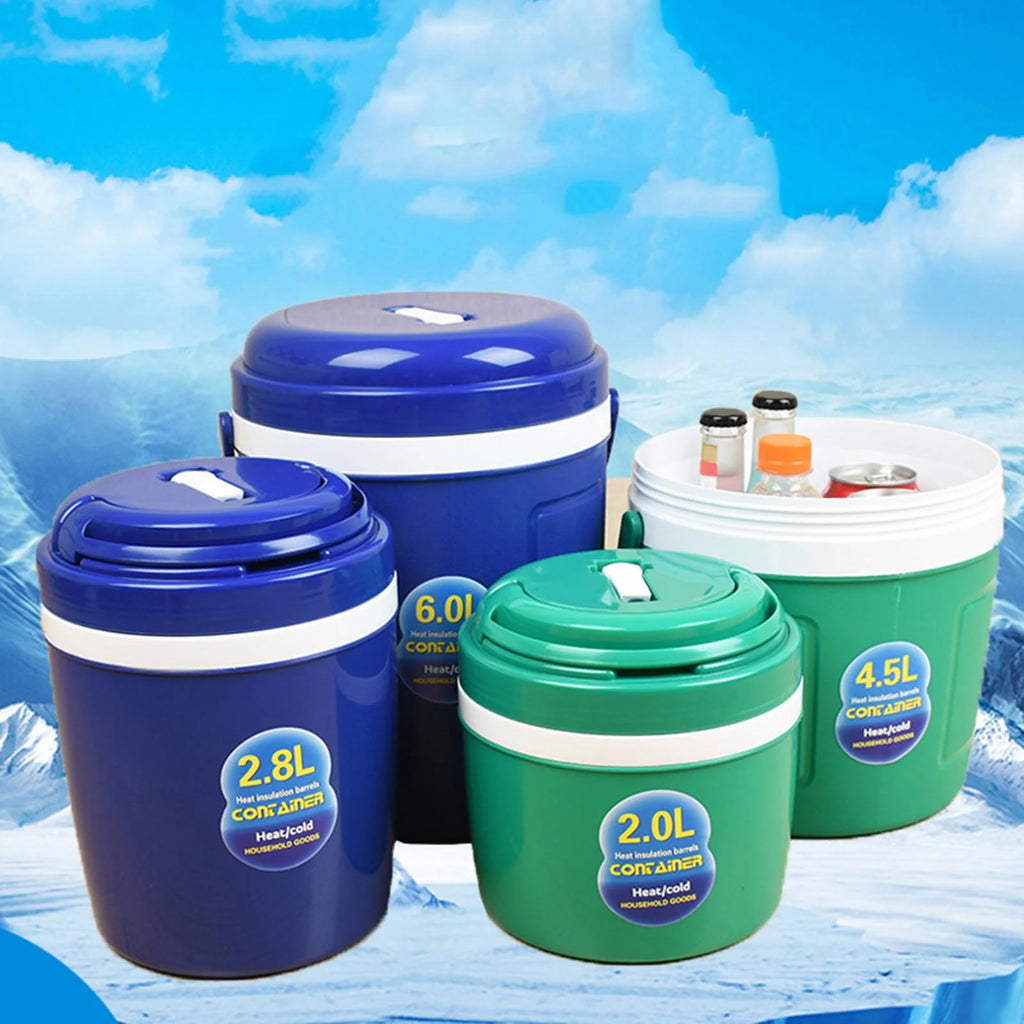 Green Insulated Beverage Bucket 4.5L I406