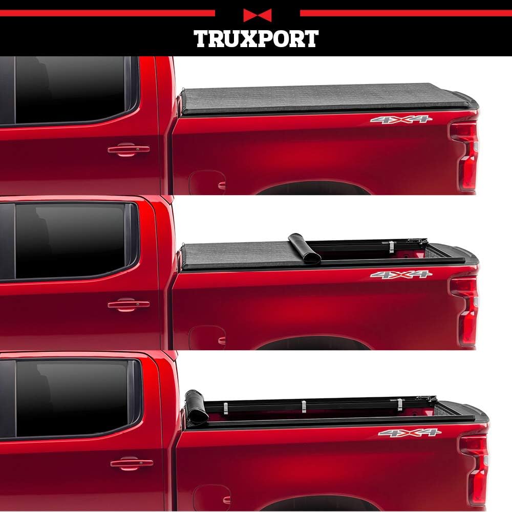TruXport Soft Roll Up Truck Bed Tonneau Cover V664884