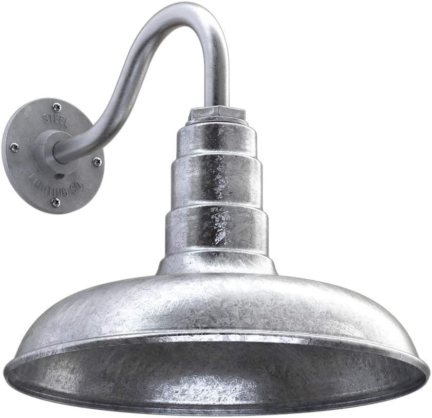 Galvanized Outdoor Barn Light B513