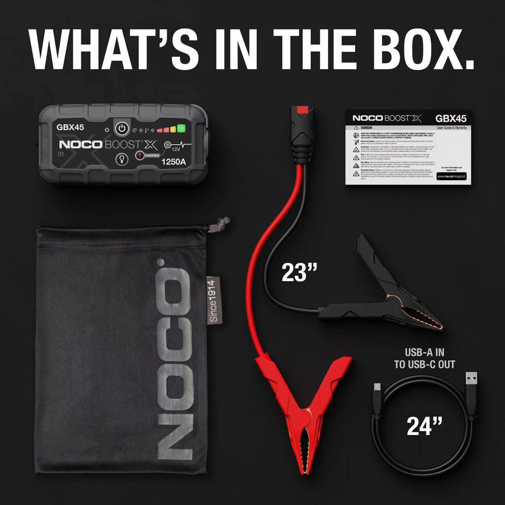 1250A 12V Portable Lithium Jump Starter A743