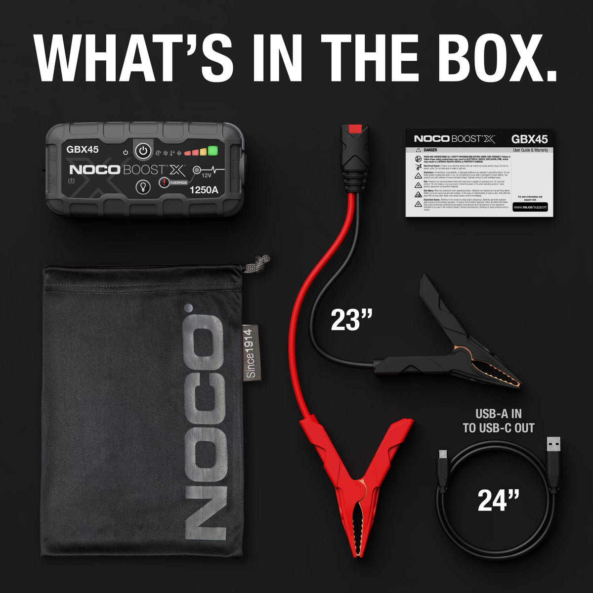 1250A 12V Portable Lithium Jump Starter A743