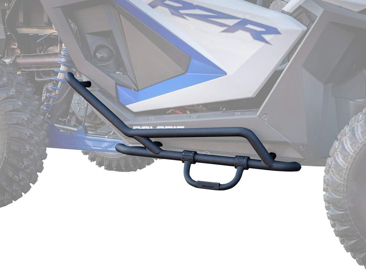 Wrinkle Black Bolt-on Rock Sliders P35025