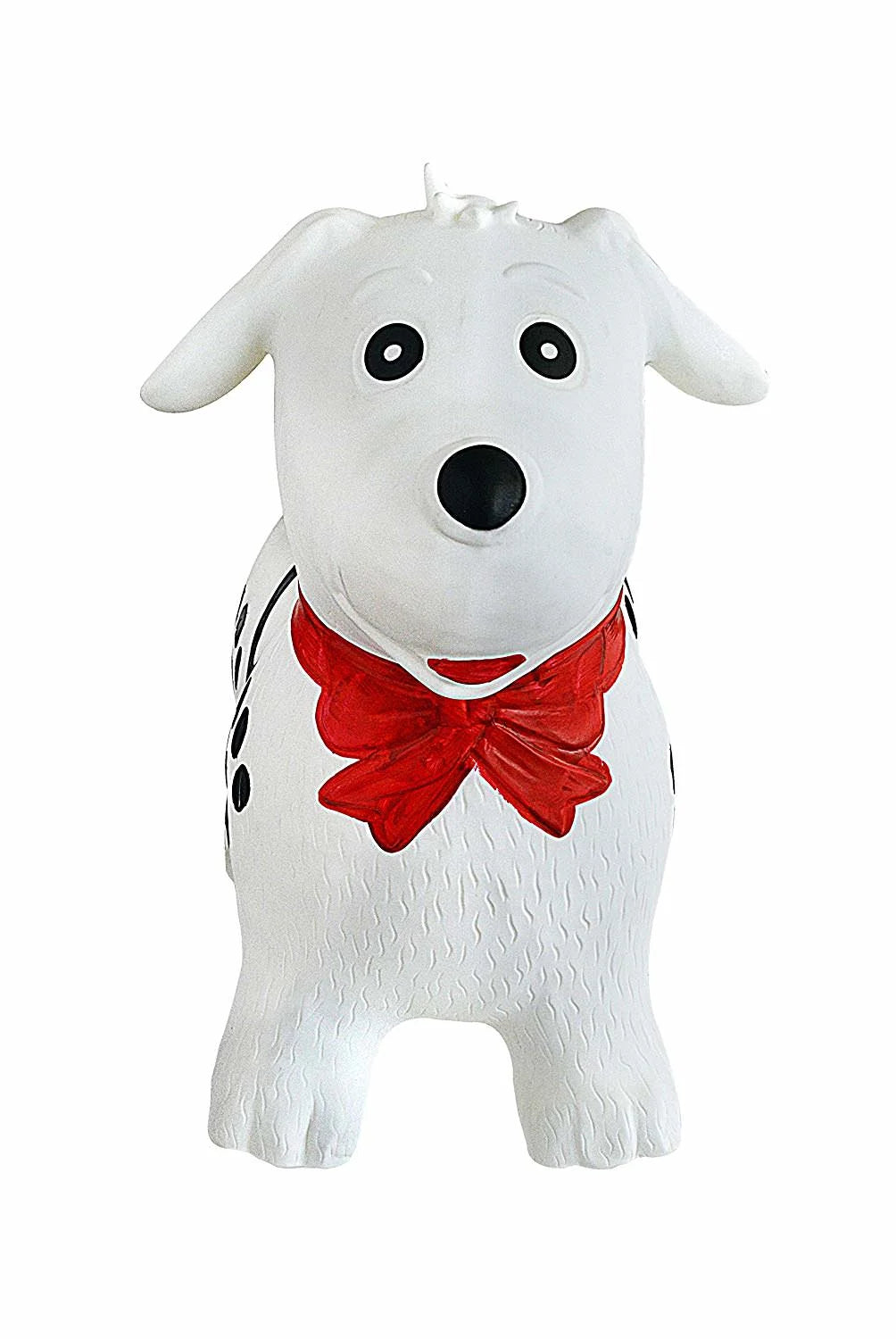 Black & White Dog Inflatable Hopper Toy with Pump D308