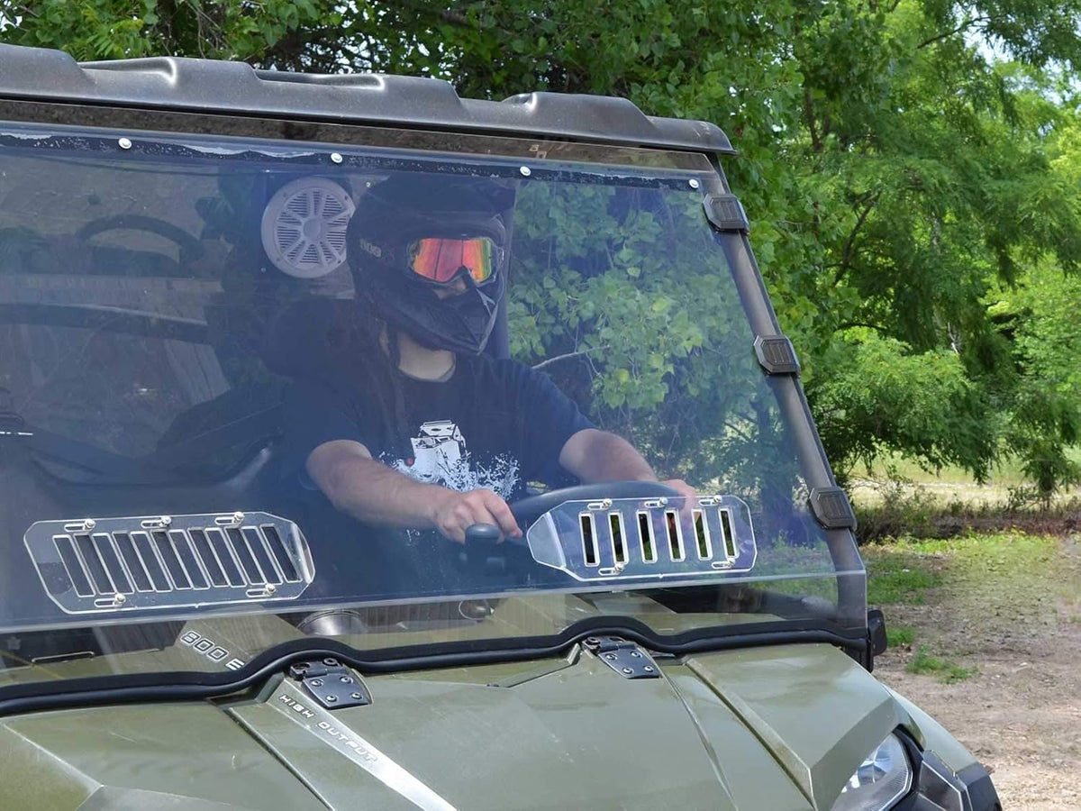 Vented Full Windshield for Polaris Ranger Full-Size 570 / Crew, 1/4 Thick Polycarbonate A513259