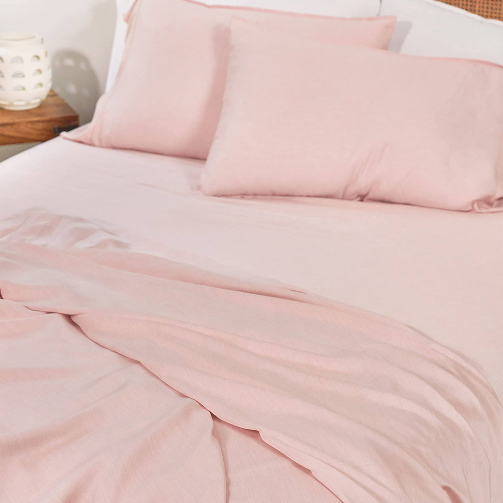 Blush 4-Piece Eucalyptus Sheet Set T85972