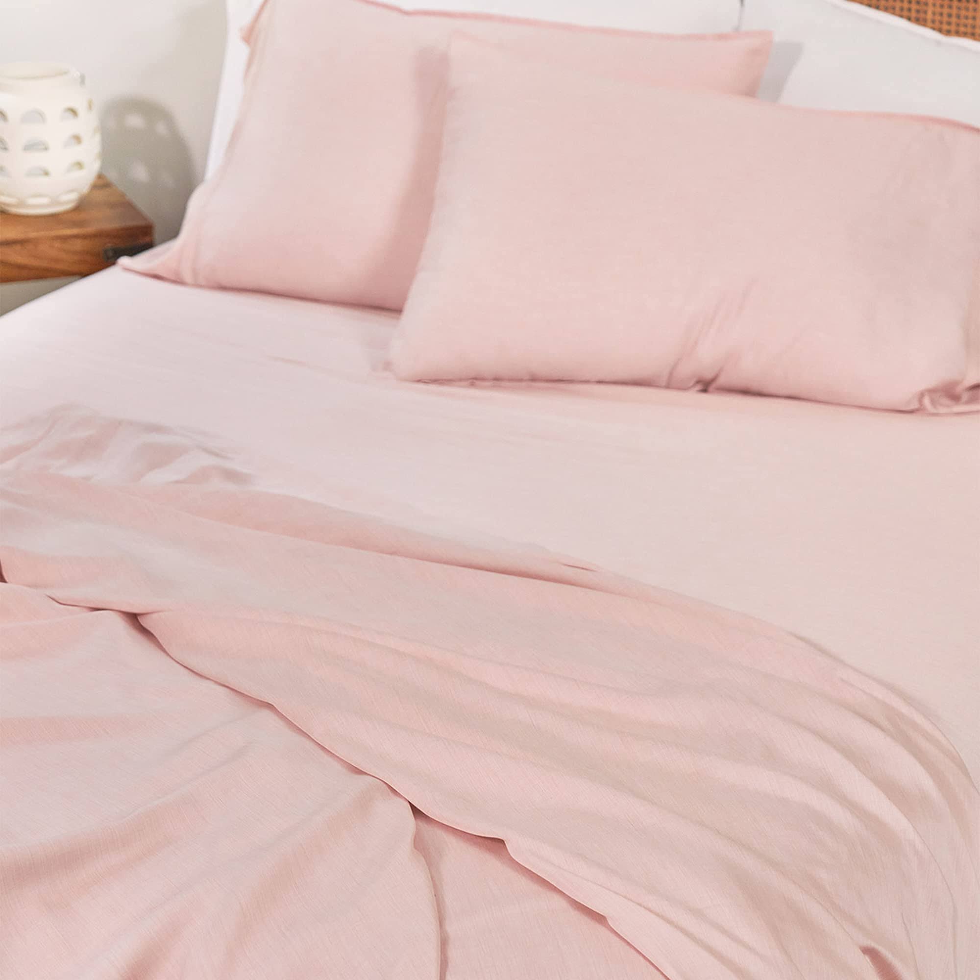 Blush 4-Piece Eucalyptus Sheet Set T85972