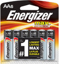 180 Count AA Alkaline 1.5V Batteries M500290