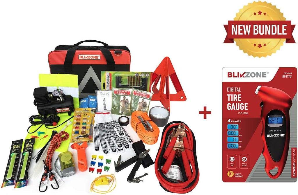 Camo 81 Pc Auto Emergency Car Kit D968
