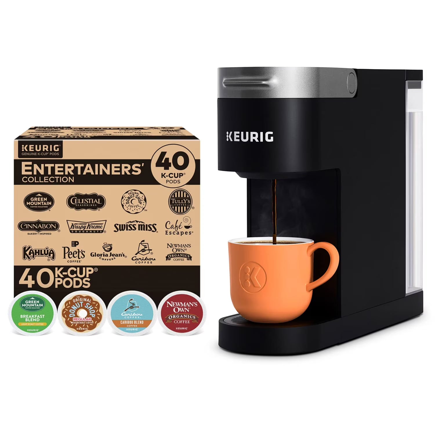 Single Serve Coffee Maker with 40 K-Cup Pods G442700