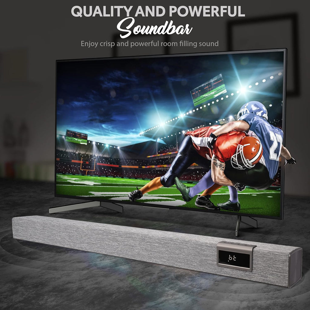 60W 35" Bluetooth Sound Bar with Remote Control D33960