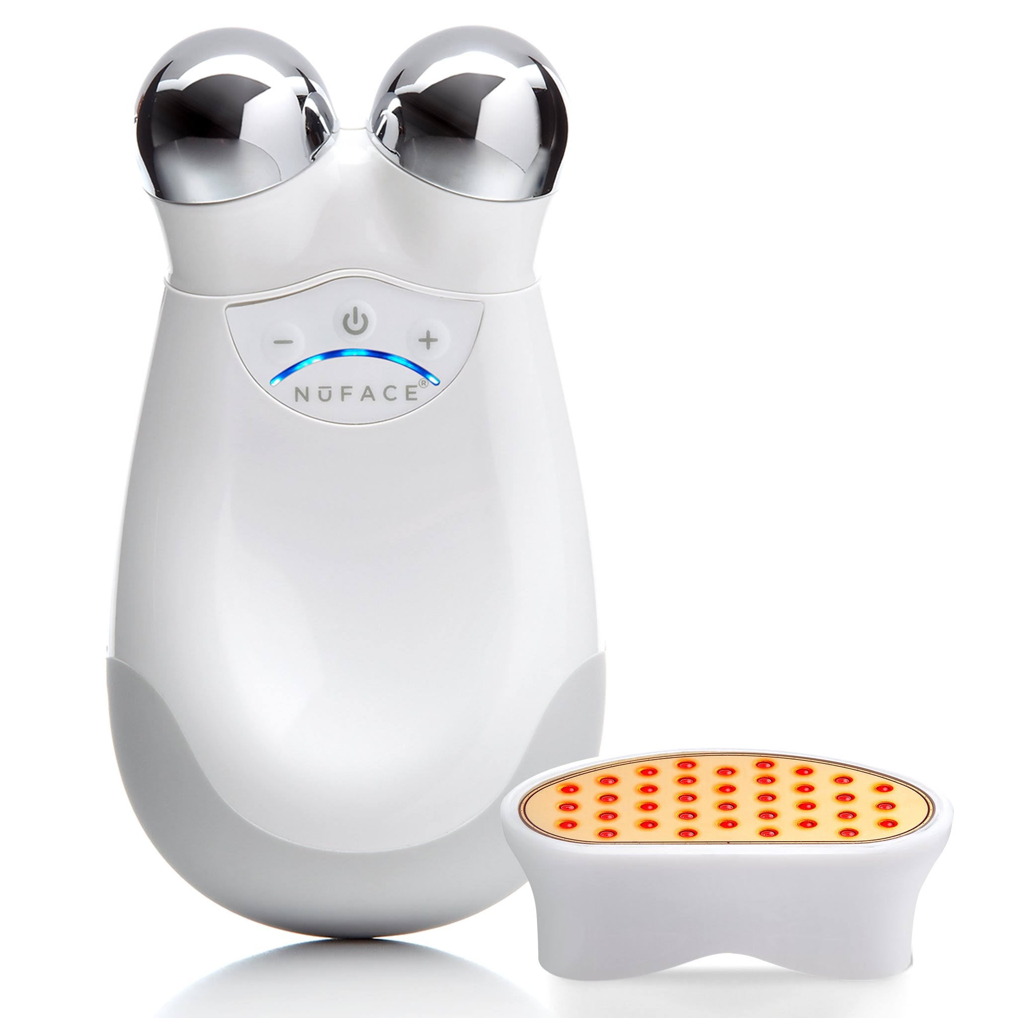 White Trinity Facial Trainer Kit with Wrinkle Reducer Attachment L460