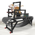 Dog Treadmill with Brake & Resistance Adjustment, Supports Up to 300 lbs U954995