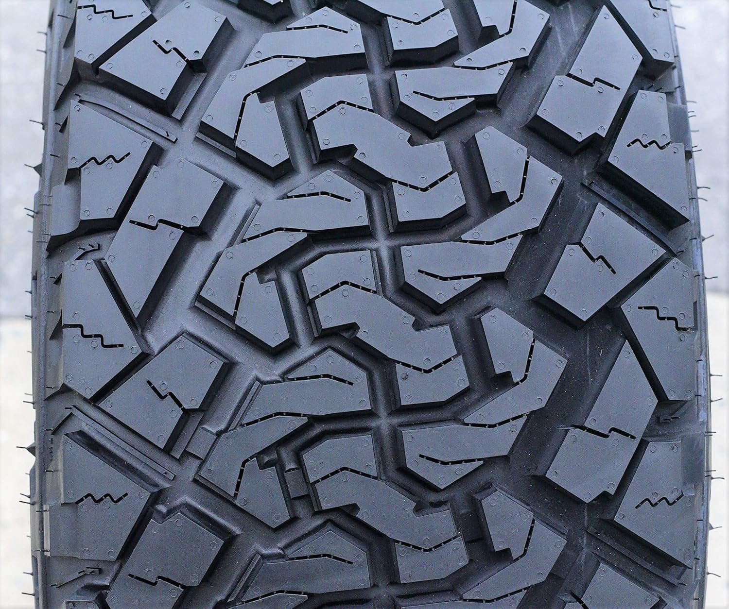 Set of 4 All-Terrain Mud Light Truck Radial Tires 35X12.50R17LT Load Range E 10-Ply BSW U4836