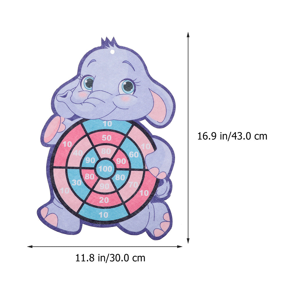 Kids Dart Board Game Sticky Balls Indoor Cartoon V164